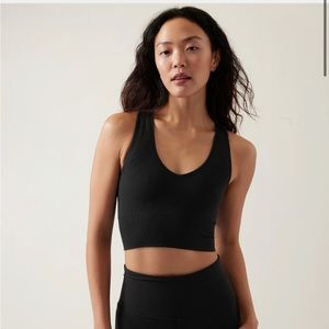 Athleta Aurora Seamless Crop Rib Tank